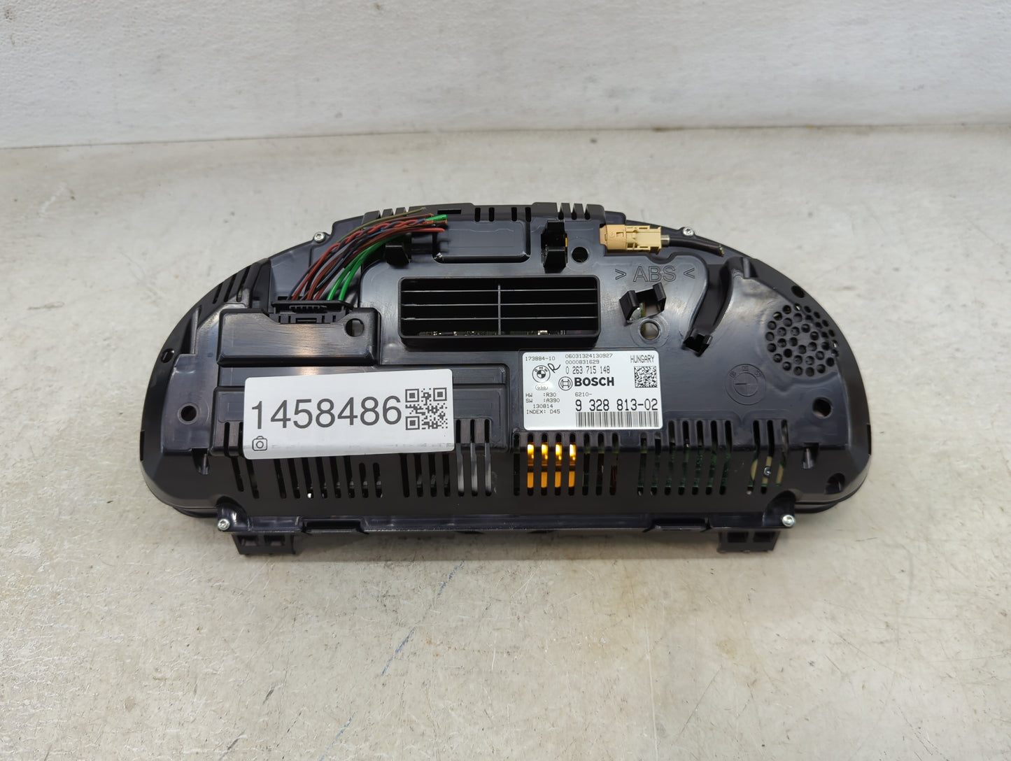 2014-2017 Bmw 535i Instrument Cluster Speedometer Gauges P/N:9328813-02 0263715148 Miles:140K Fits Fits 2014 2015 2016 2017 