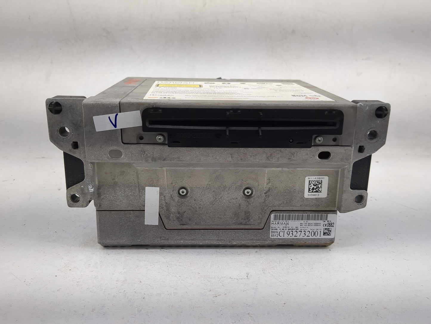 2014-2017 Bmw 535i Radio AM FM Cd Player Receiver Replacement P/N:HB8114 6512932732001 Fits Fits 2014 2015 2016 2017 2019 OE
