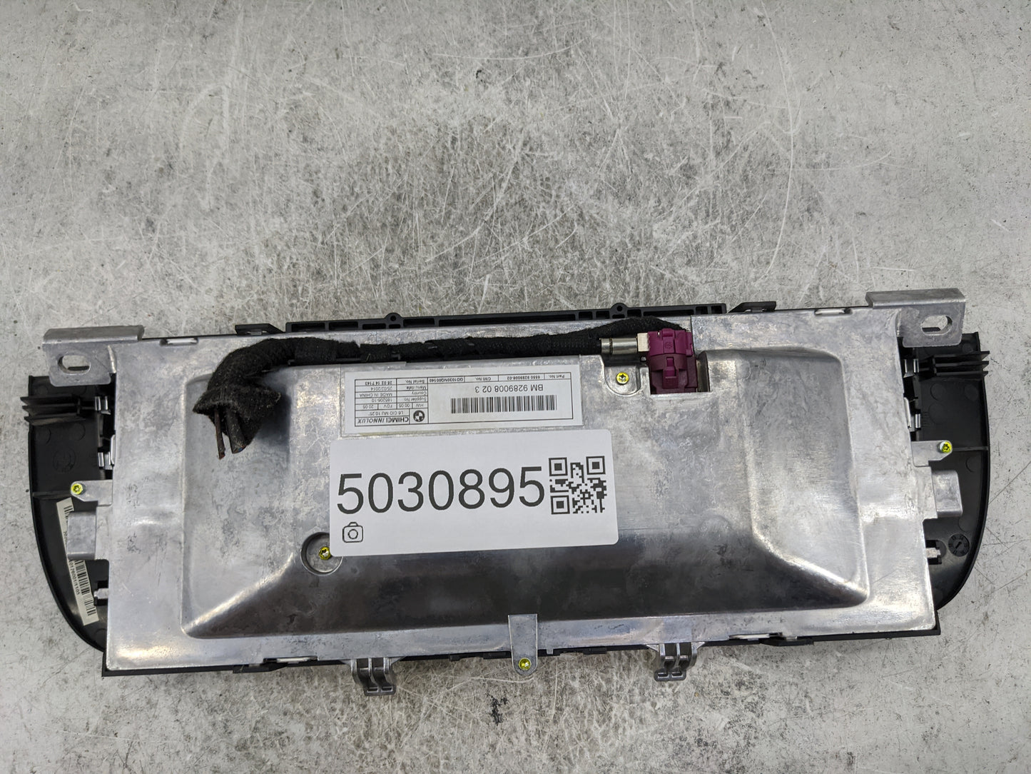 2011-2016 Bmw 535i Information Display Screen 5030895 - Oemusedautoparts1.com