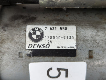 2014-2017 Bmw 535i Car Starter Motor Solenoid OEM P/N:428000-9130 7 631 558 Fits OEM Used Auto Parts