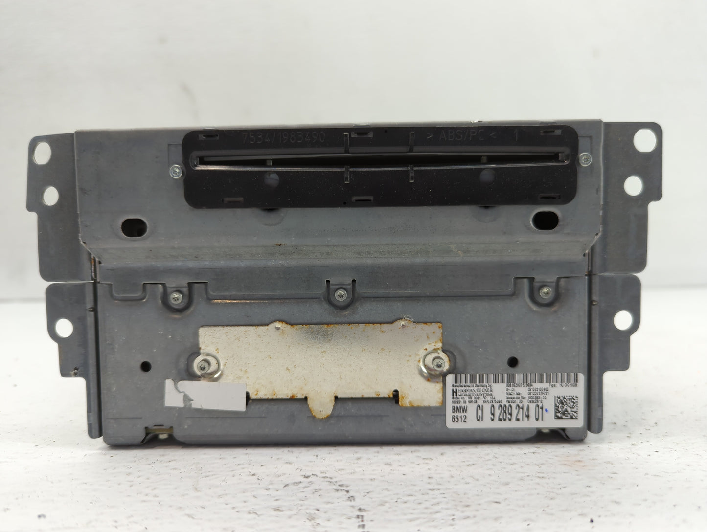 2014-2017 Bmw 535i Radio AM FM Cd Player Receiver Replacement P/N:CI 9 289 214 01 Fits Fits 2014 2015 2016 2017 2019 OEM Use