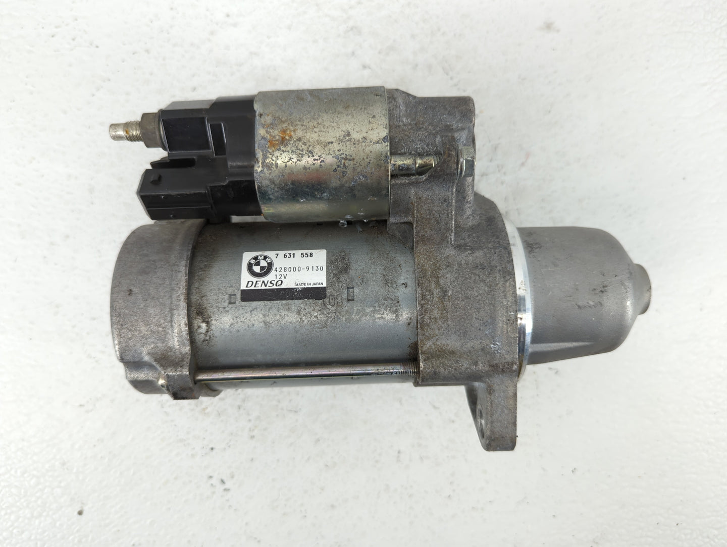 2014-2017 Bmw 535i Gt Car Starter Motor Solenoid OEM P/N:428000-9130 7 631 558 Fits OEM Used Auto Parts - Oemusedautoparts1.