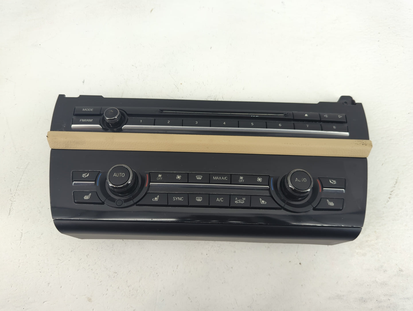 2011-2016 Bmw 550i Climate Control Module Temperature AC/Heater Replacement Fits Fits 2011 2012 2013 2014 2015 2016 OEM Used