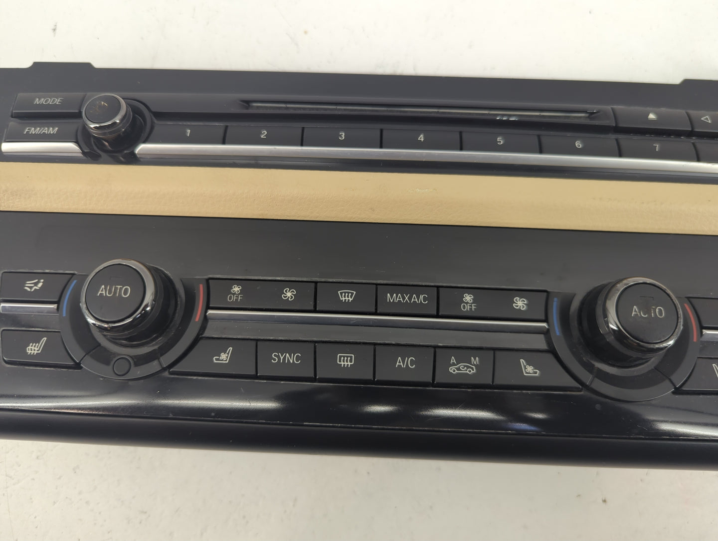 2011-2016 Bmw 550i Climate Control Module Temperature AC/Heater Replacement Fits Fits 2011 2012 2013 2014 2015 2016 OEM Used