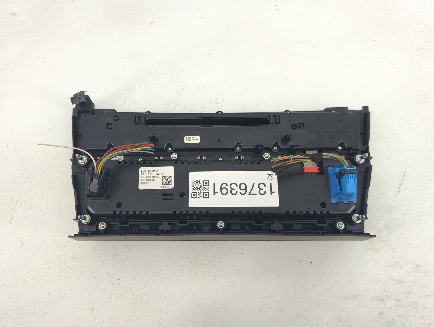 2011-2016 Bmw 550i Climate Control Module Temperature AC/Heater Replacement Fits Fits 2011 2012 2013 2014 2015 2016 OEM Used