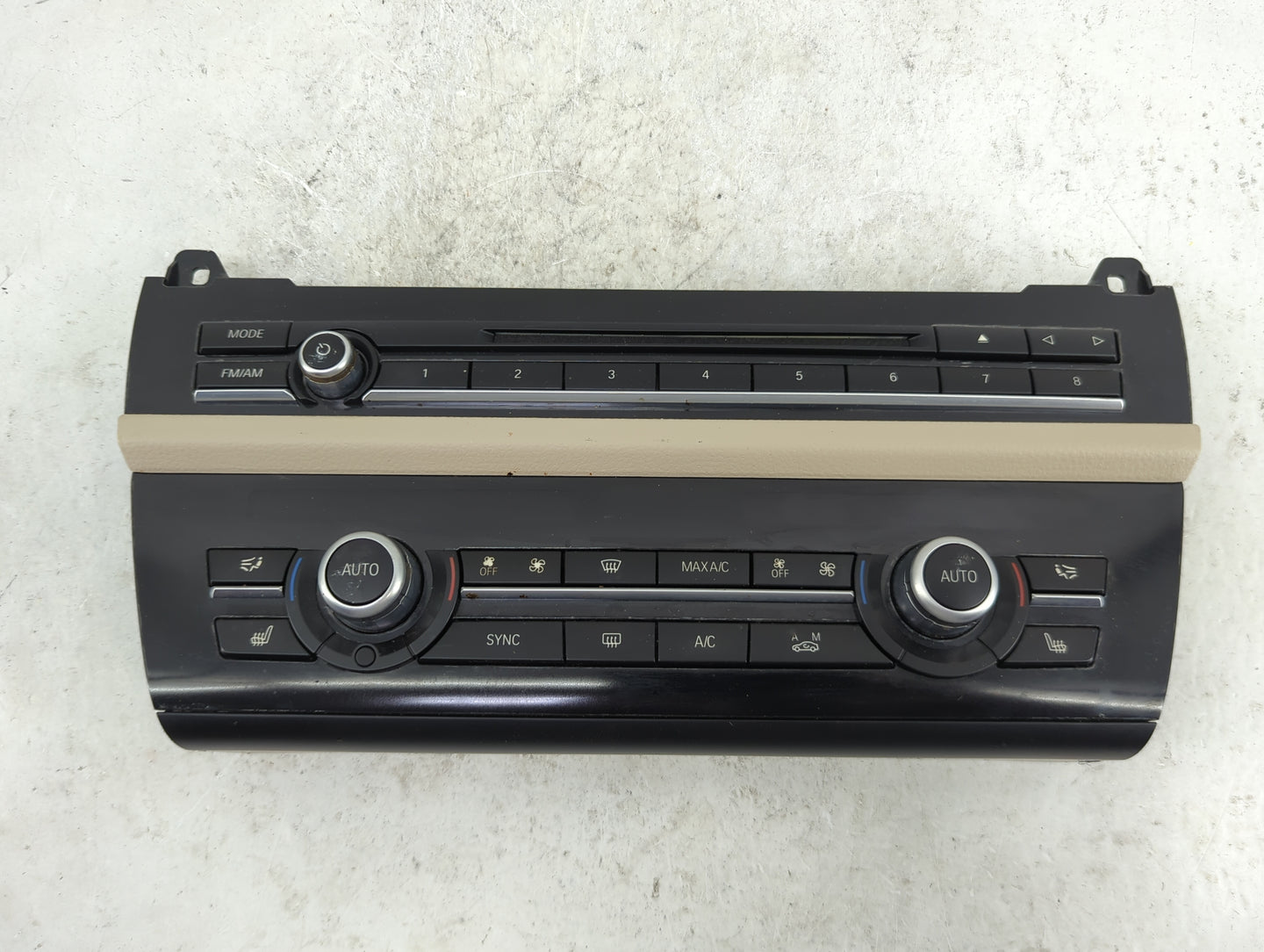 2014 Bmw 5 Series Climate Control Module Temperature AC/Heater Replacement P/N:9324324-01 9C025-637/0015 Fits OEM Used Auto 