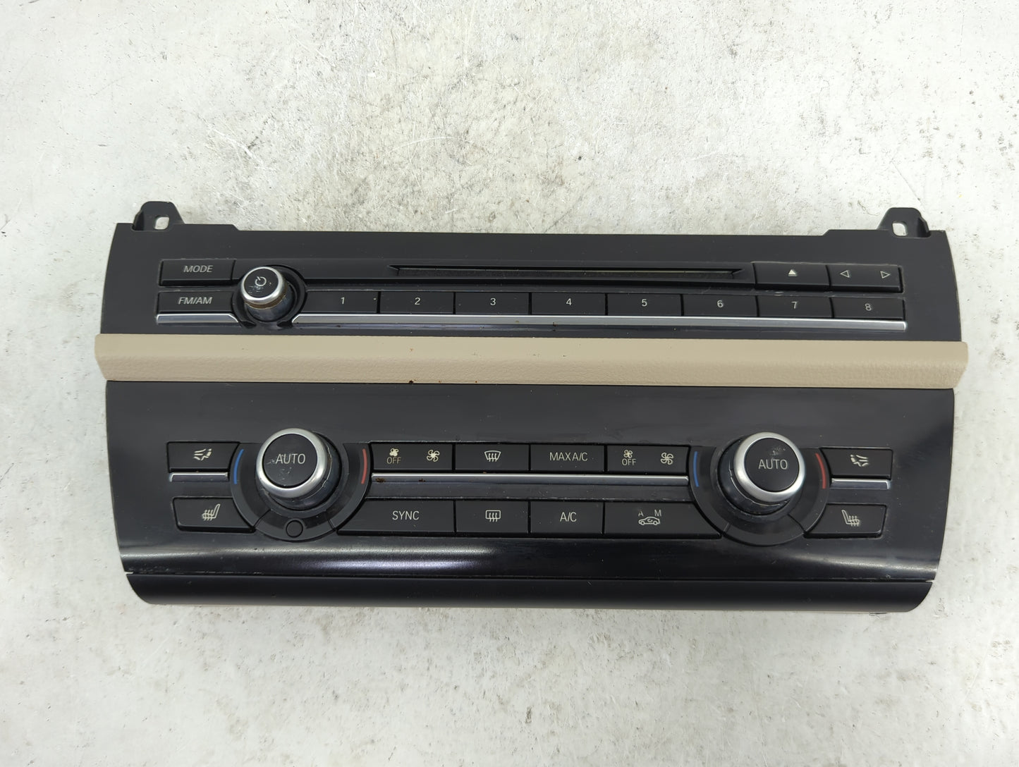 2014 Bmw 5 Series Climate Control Module Temperature AC/Heater Replacement P/N:9324324-01 9C025-637/0015 Fits OEM Used Auto 