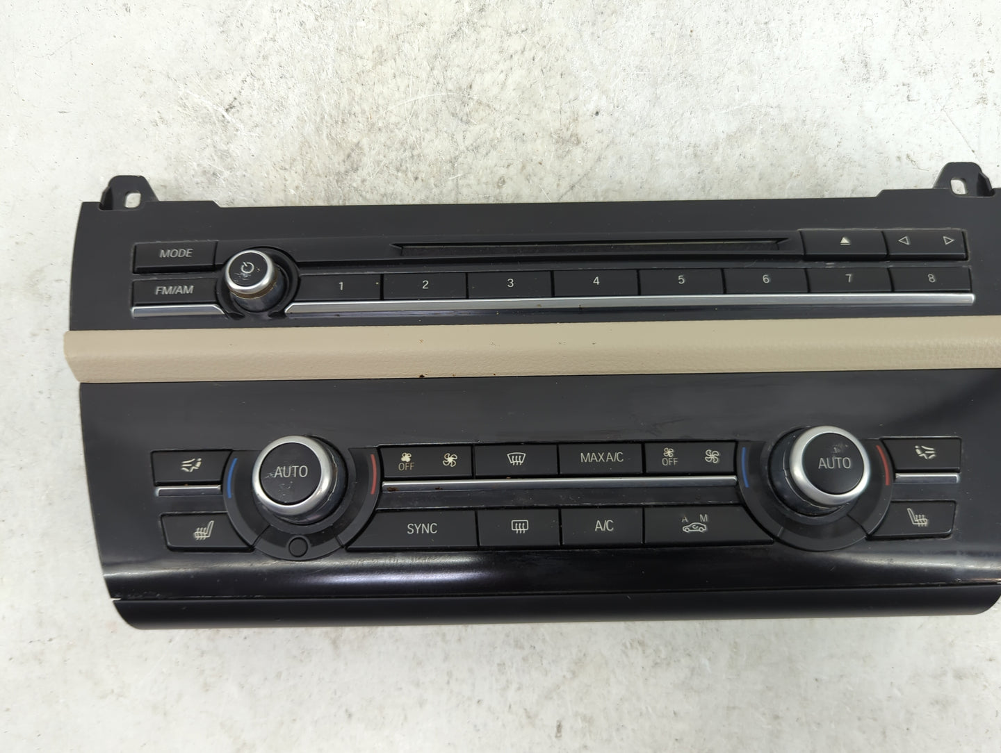 2014 Bmw 5 Series Climate Control Module Temperature AC/Heater Replacement P/N:9324324-01 9C025-637/0015 Fits OEM Used Auto 