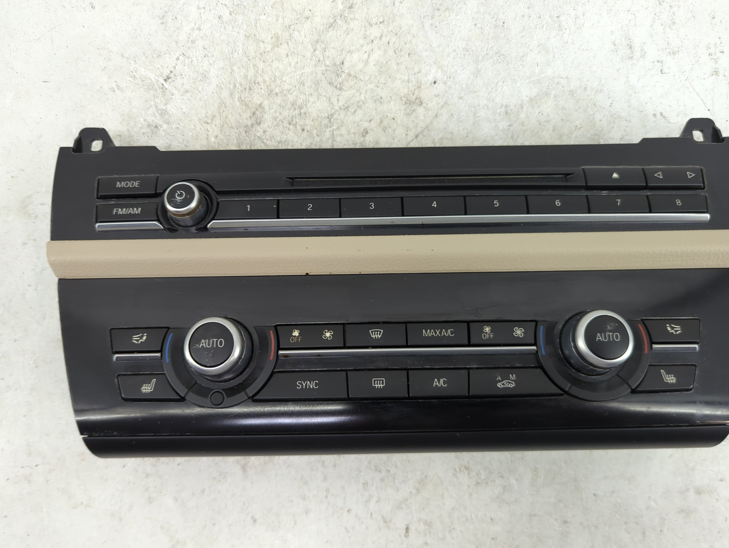 2014 Bmw 5 Series Climate Control Module Temperature AC/Heater Replacement P/N:9324324-01 9C025-637/0015 Fits OEM Used Auto 