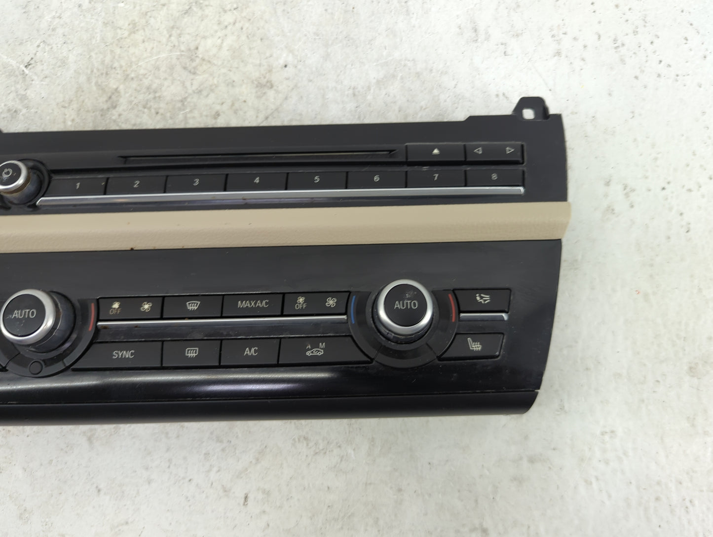 2014 Bmw 5 Series Climate Control Module Temperature AC/Heater Replacement P/N:9324324-01 9C025-637/0015 Fits OEM Used Auto 