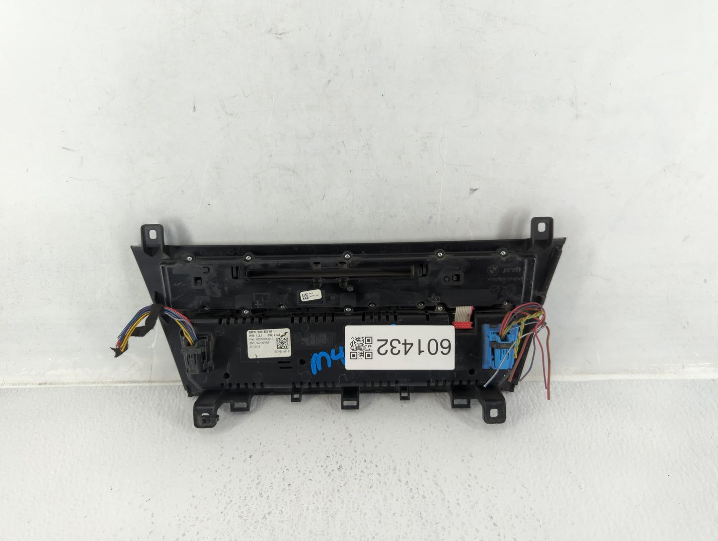 2012-2018 Bmw 650i Climate Control Module Temperature AC/Heater Replacement P/N:9331851-01 Fits OEM Used Auto Parts - Oemuse