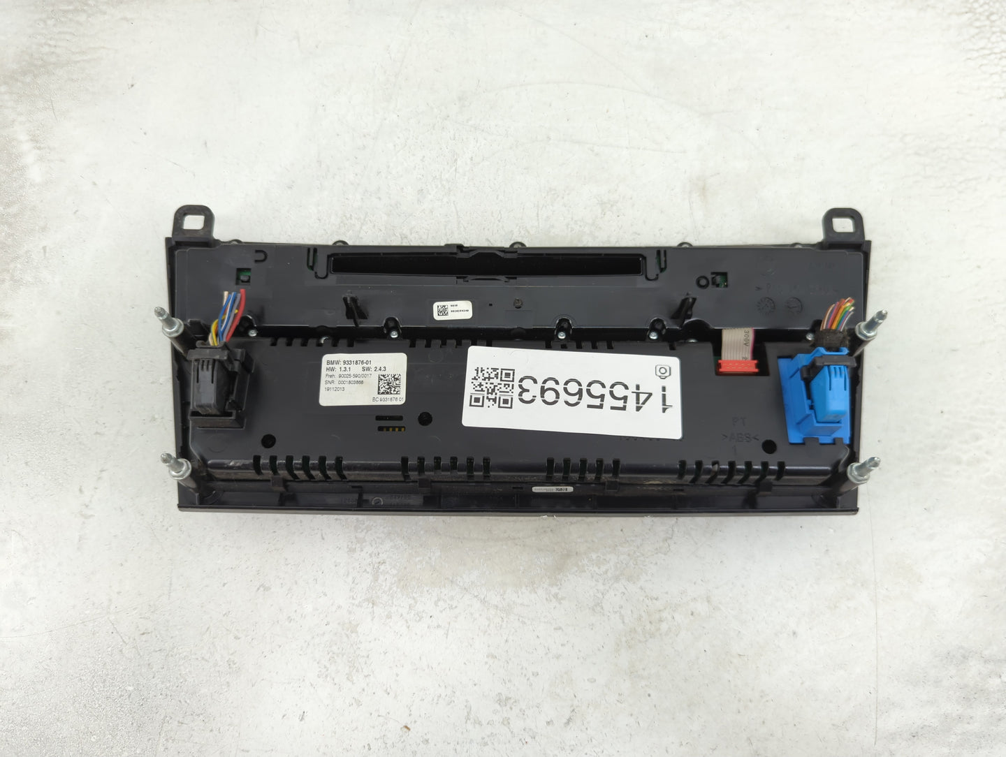 2011-2015 Bmw 740i Radio AM FM Cd Player Receiver Replacement P/N:19112013 0001803868 Fits Fits 2011 2012 2013 2014 2015 OEM