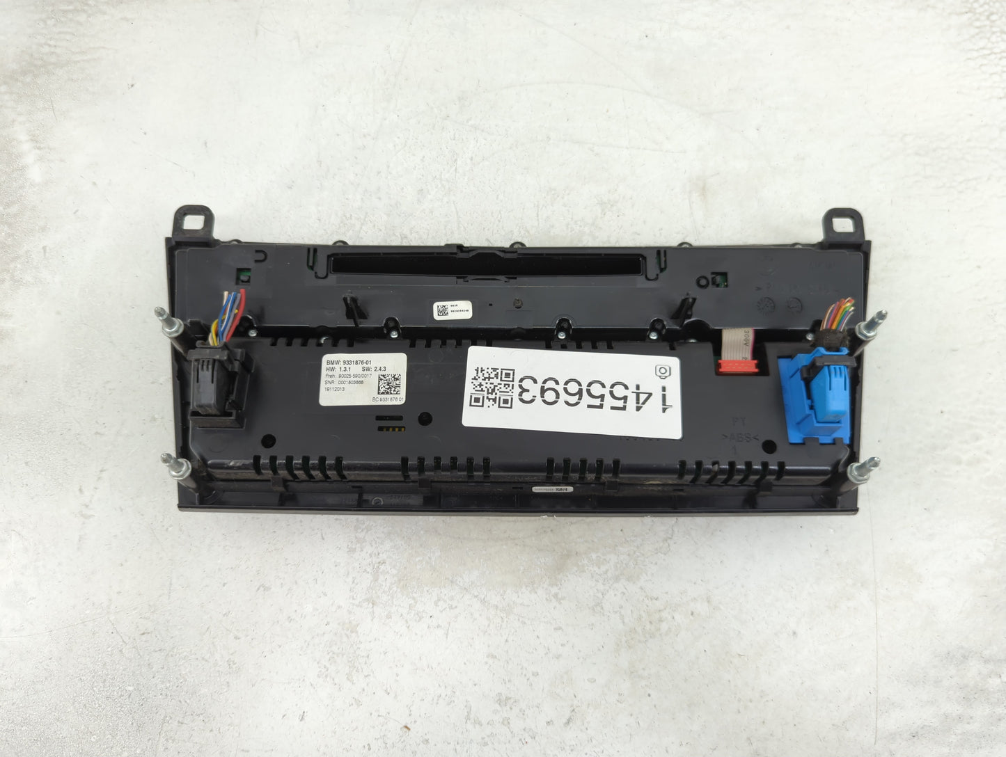 2011-2015 Bmw 740i Radio AM FM Cd Player Receiver Replacement P/N:19112013 0001803868 Fits Fits 2011 2012 2013 2014 2015 OEM