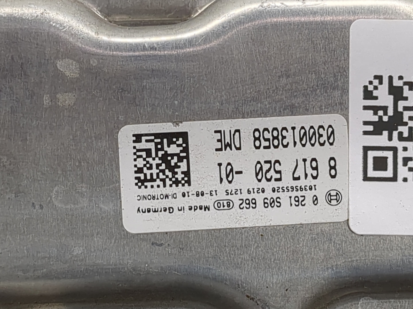 2014-2015 Bmw 750 PCM Engine Control Computer ECU ECM PCU OEM P/N:8617520-01 0261S09662 Fits Fits 2014 2015 2016 2017 2018 2