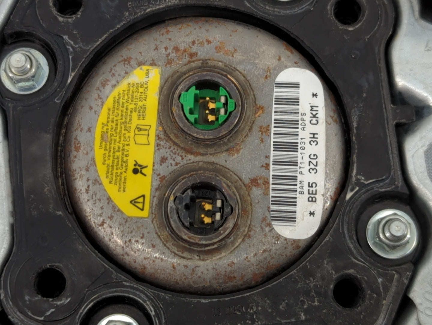 2009-2015 Bmw 750i Air Bag Driver Left Steering Wheel Mounted 1466053 - Oemusedautoparts1.com