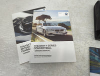2014 Bmw M4 Owners Manual Book Guide P/N:01402925843 OEM Used Auto Parts - Oemusedautoparts1.com