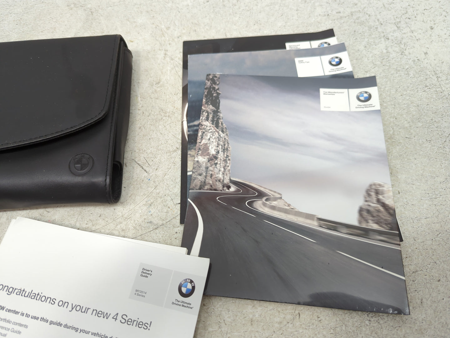 2014 Bmw M4 Owners Manual Book Guide P/N:01402925843 OEM Used Auto Parts - Oemusedautoparts1.com
