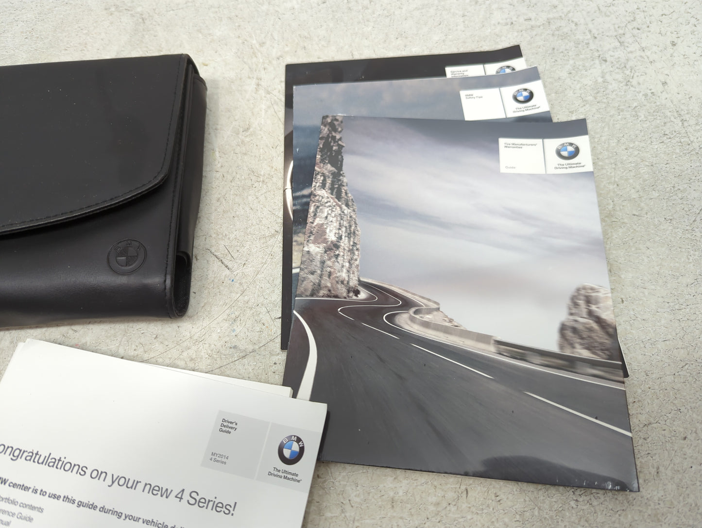 2014 Bmw M4 Owners Manual Book Guide P/N:01402925843 OEM Used Auto Parts - Oemusedautoparts1.com