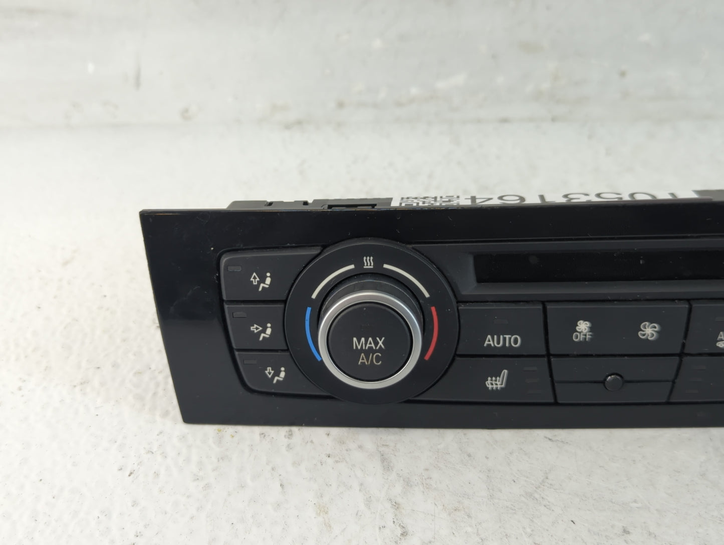 2012-2015 Bmw X1 Climate Control Module Temperature AC/Heater Replacement P/N:6411 9292262-02 Fits OEM Used Auto Parts - Oem