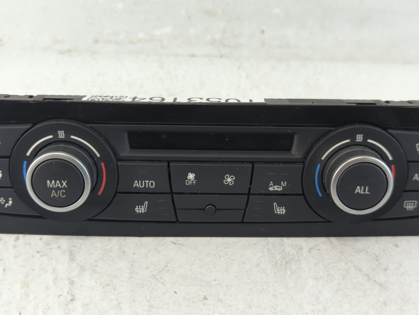 2012-2015 Bmw X1 Climate Control Module Temperature AC/Heater Replacement P/N:6411 9292262-02 Fits OEM Used Auto Parts - Oem