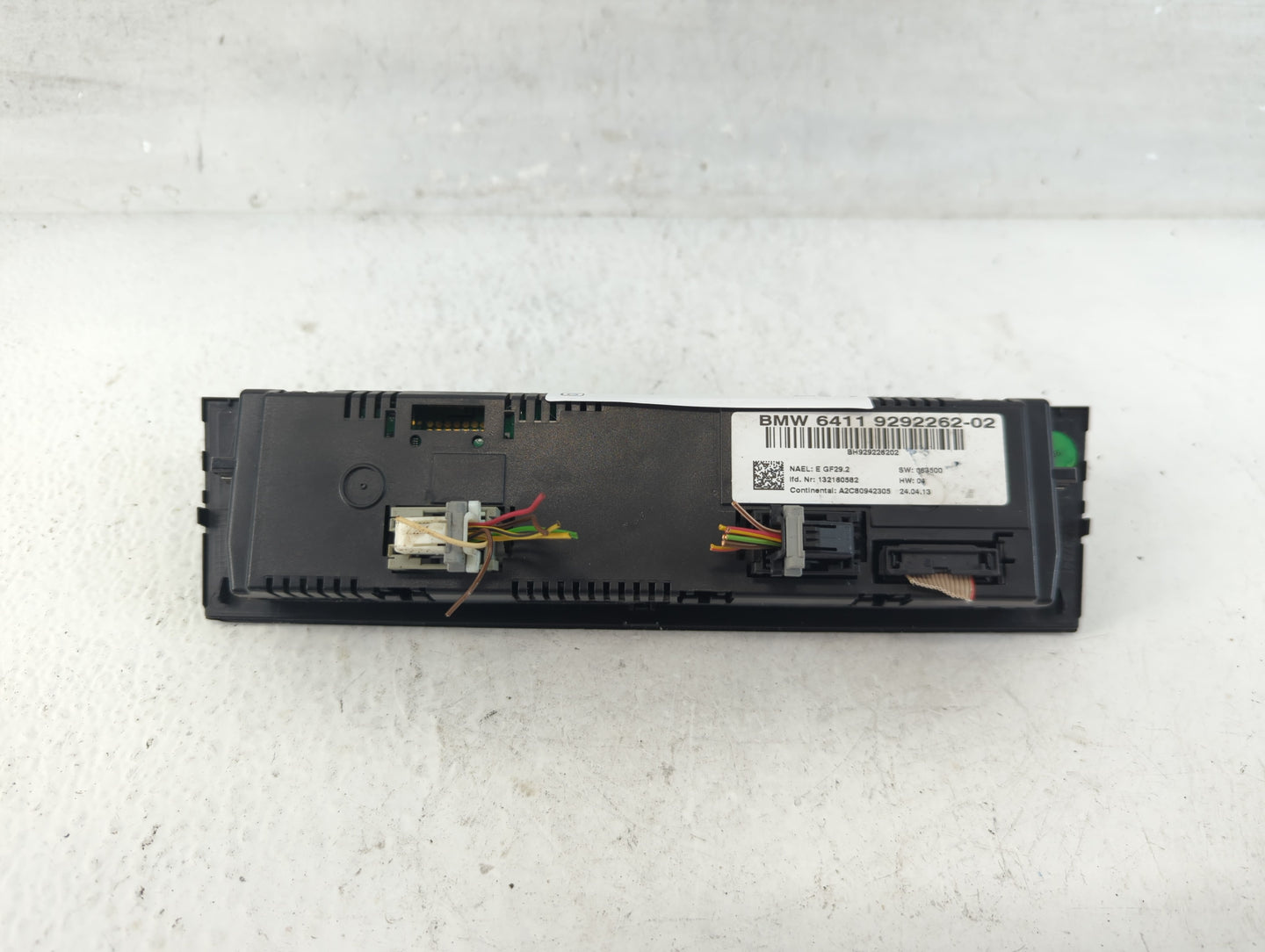 2012-2015 Bmw X1 Climate Control Module Temperature AC/Heater Replacement P/N:6411 9292262-02 Fits OEM Used Auto Parts - Oem