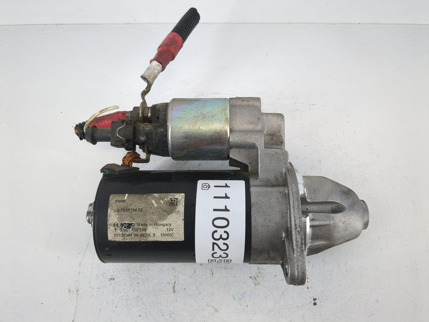 2012-2015 Bmw X1 Car Starter Motor Solenoid OEM P/N:7638194 02 Fits Fits 2012 2013 2014 2015 2016 2017 OEM Used Auto Parts -