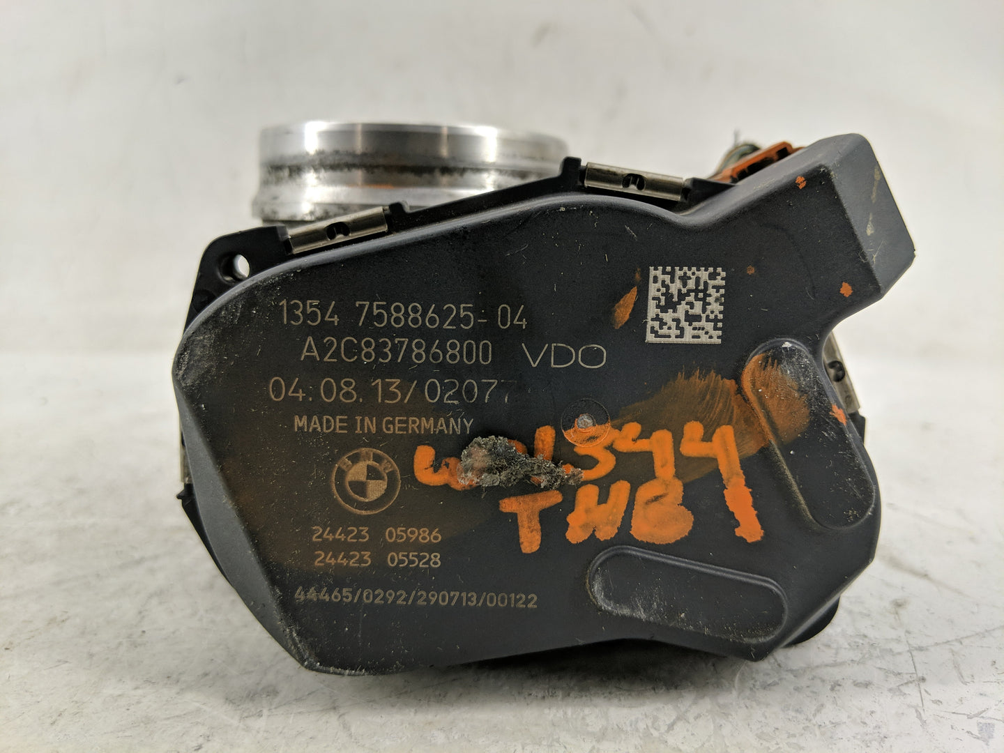 2012-2015 Bmw X1 Throttle Body P/N:A2C53355204 Fits Fits 2012 2013 2014 2015 2016 2017 2018 OEM Used Auto Parts - Oemusedaut