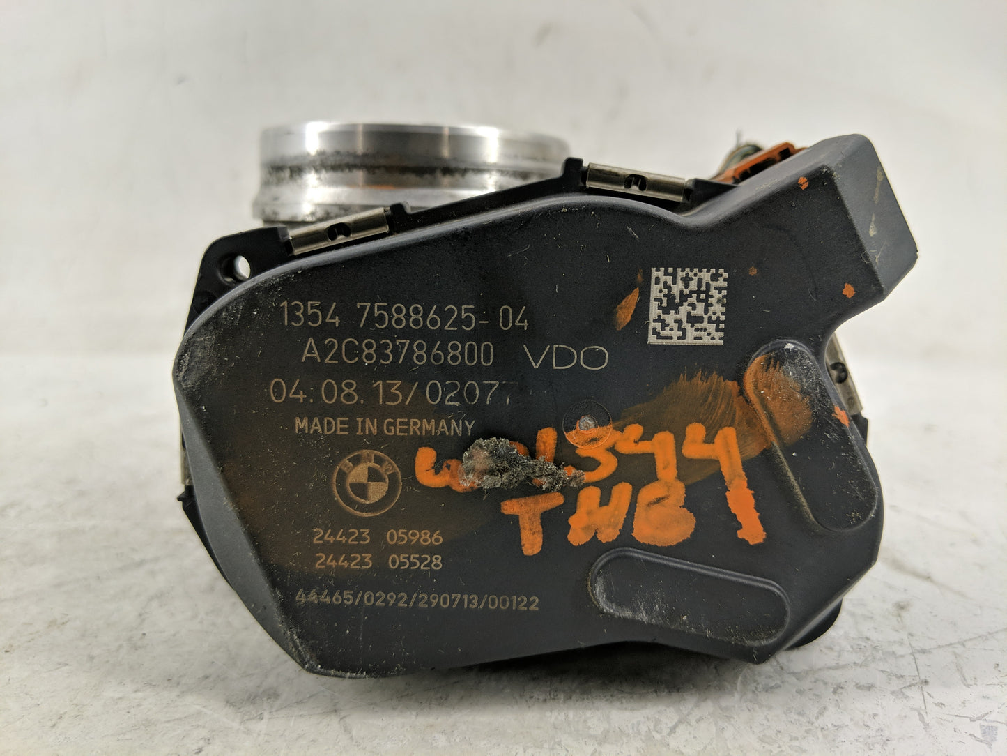 2012-2015 Bmw X1 Throttle Body P/N:A2C53355204 Fits Fits 2012 2013 2014 2015 2016 2017 2018 OEM Used Auto Parts - Oemusedaut