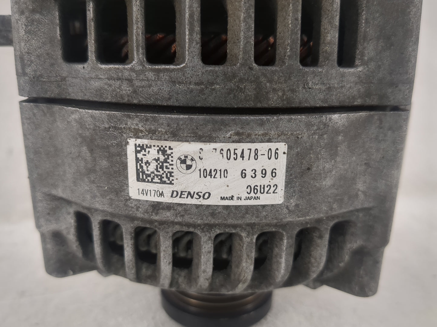 2012-2015 Bmw X1 Alternator Replacement Generator Charging Assembly Engine OEM P/N:104210 6396 7605061-05 Fits OEM Used Auto