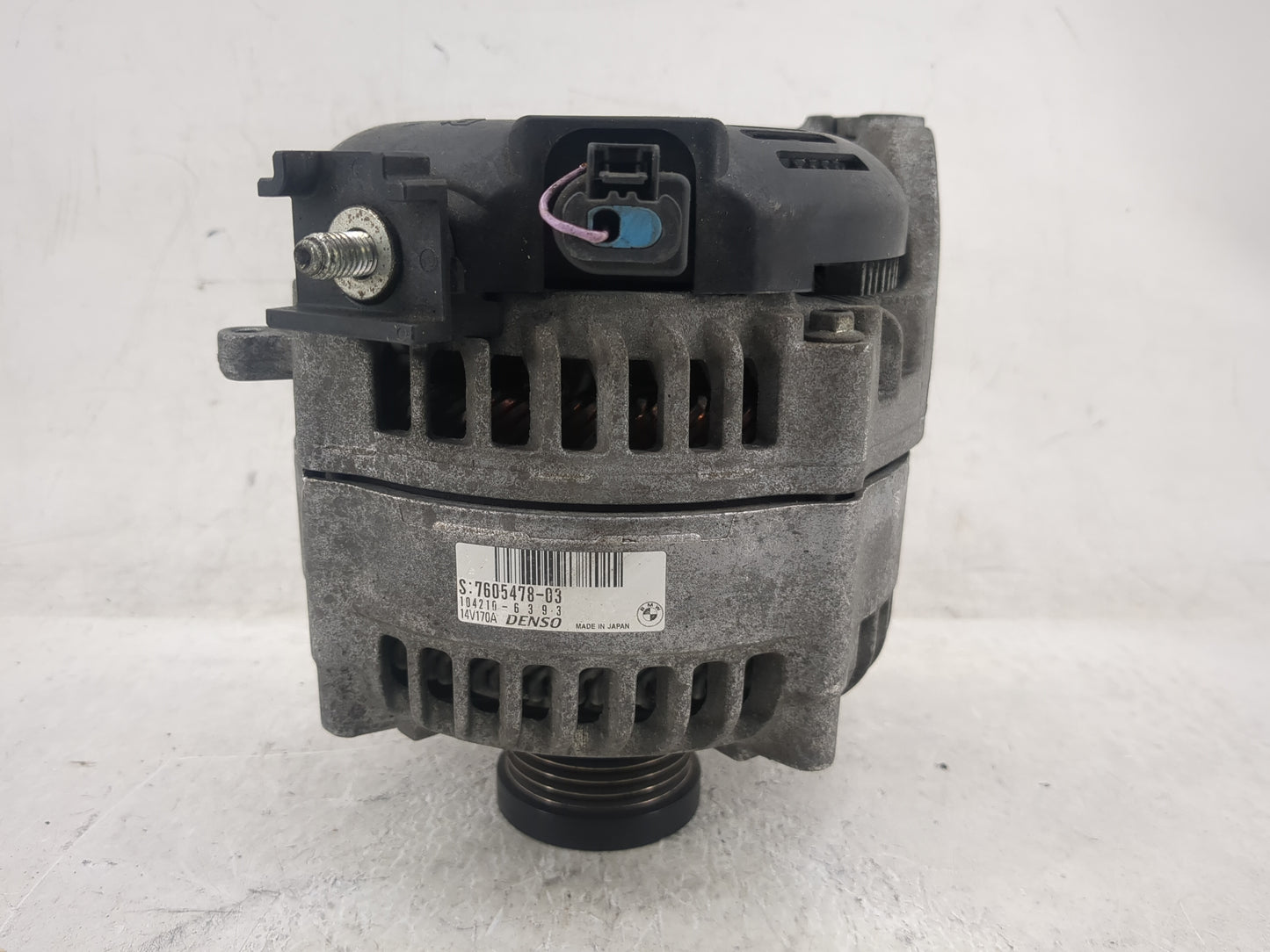 2012-2015 Bmw X1 Alternator Replacement Generator Charging Assembly Engine OEM P/N:104210-6393 7605478-03 Fits OEM Used Auto