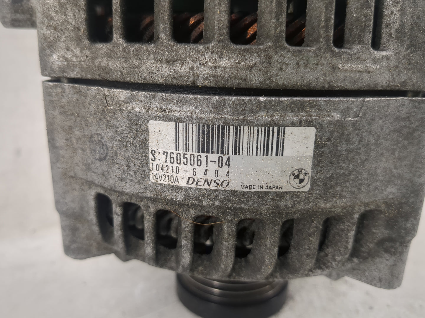 2012-2015 Bmw X1 Alternator Replacement Generator Charging Assembly Engine OEM P/N:104210-6404 7605061-04 Fits OEM Used Auto