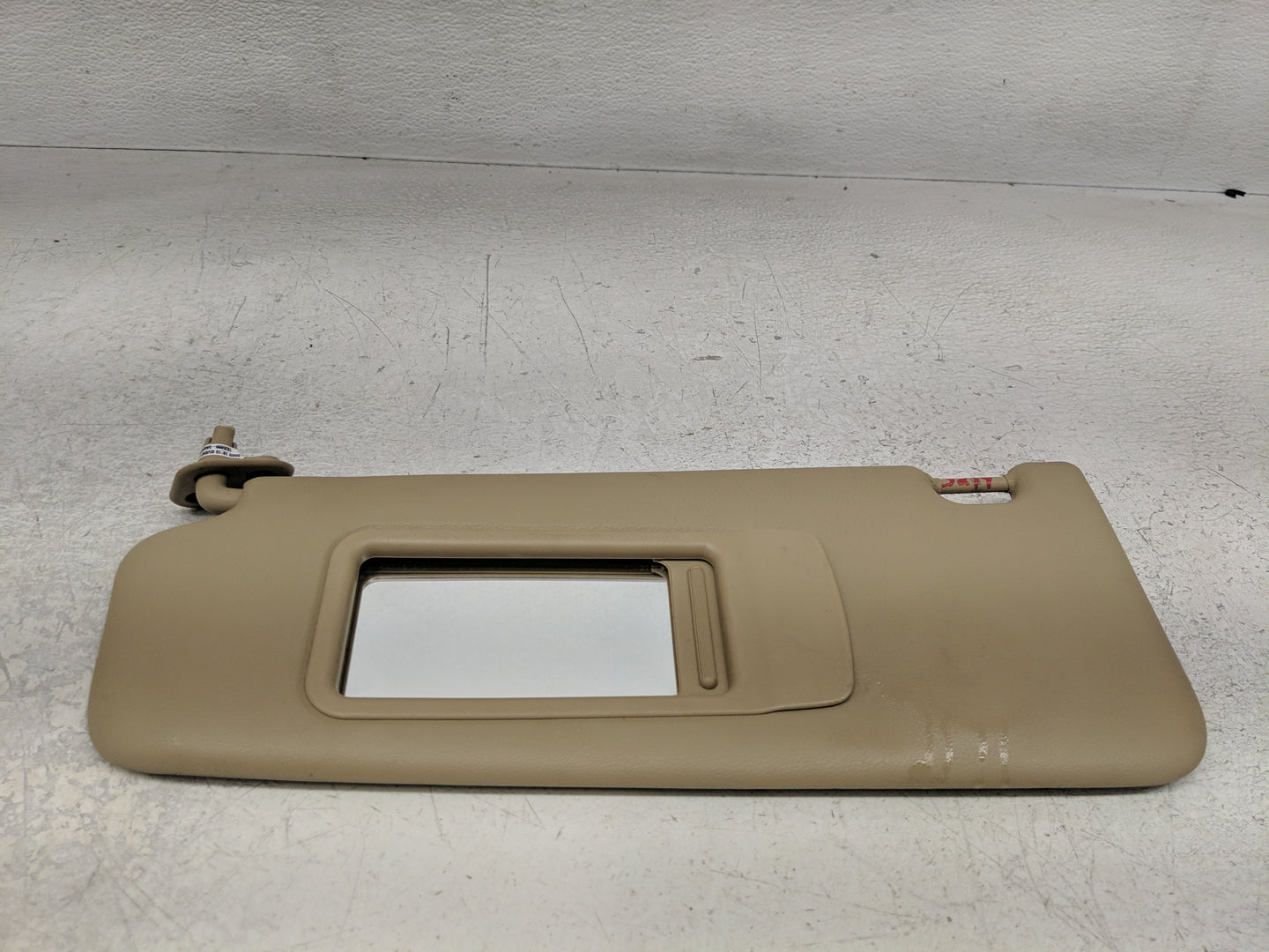 2012-2015 Bmw X1 Sun Visor Shade Replacement Driver Left Mirror Fits OEM Used Auto Parts - Oemusedautoparts1.com
