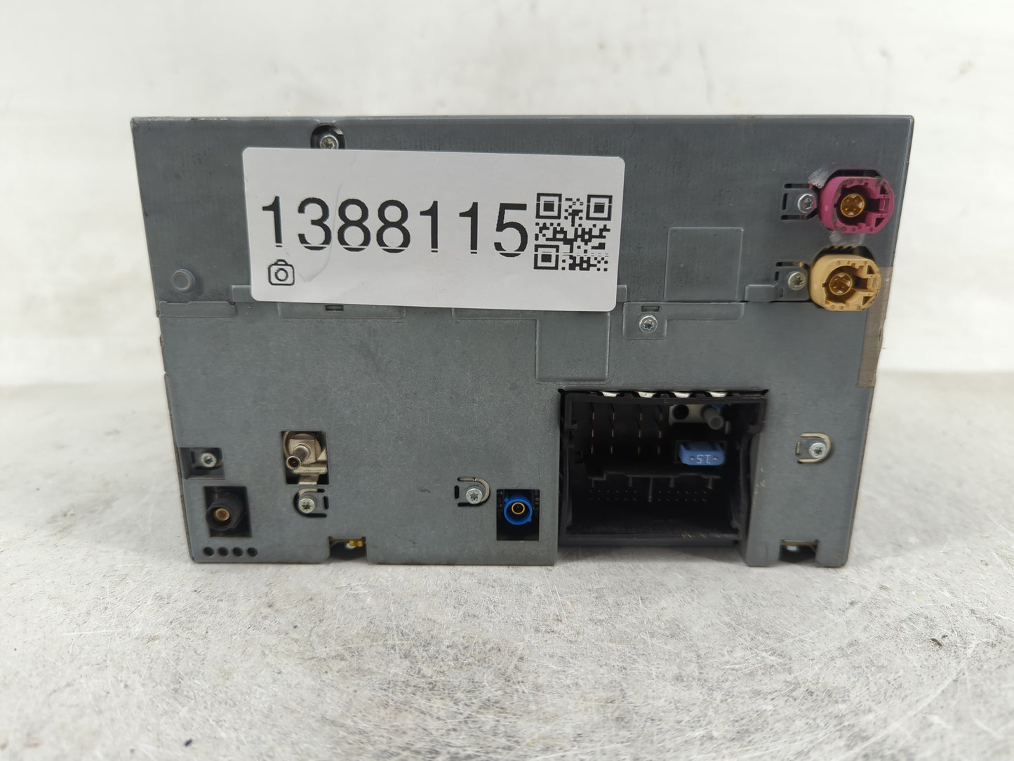2012-2015 Bmw X1 Radio AM FM Cd Player Receiver Replacement P/N:928343001 Fits Fits 2010 2011 2012 2013 2014 2015 2016 OEM U