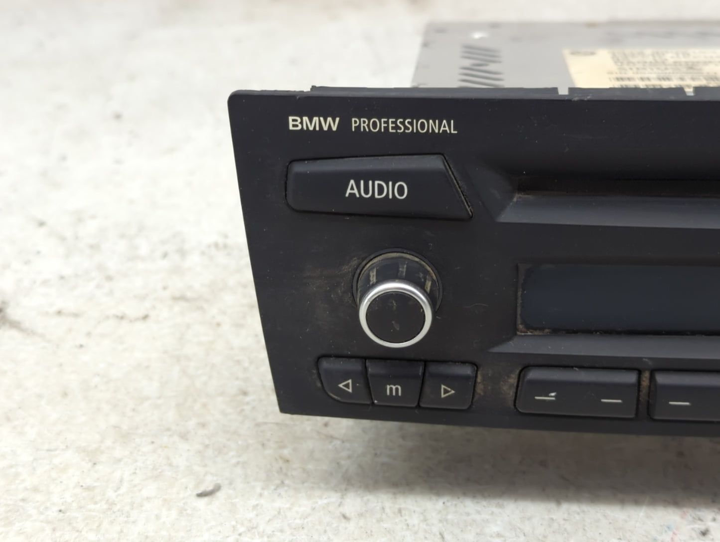2012-2015 Bmw X1 Radio AM FM Cd Player Receiver Replacement P/N:65129302163-01 VD1035D6216391 Fits OEM Used Auto Parts - Oem