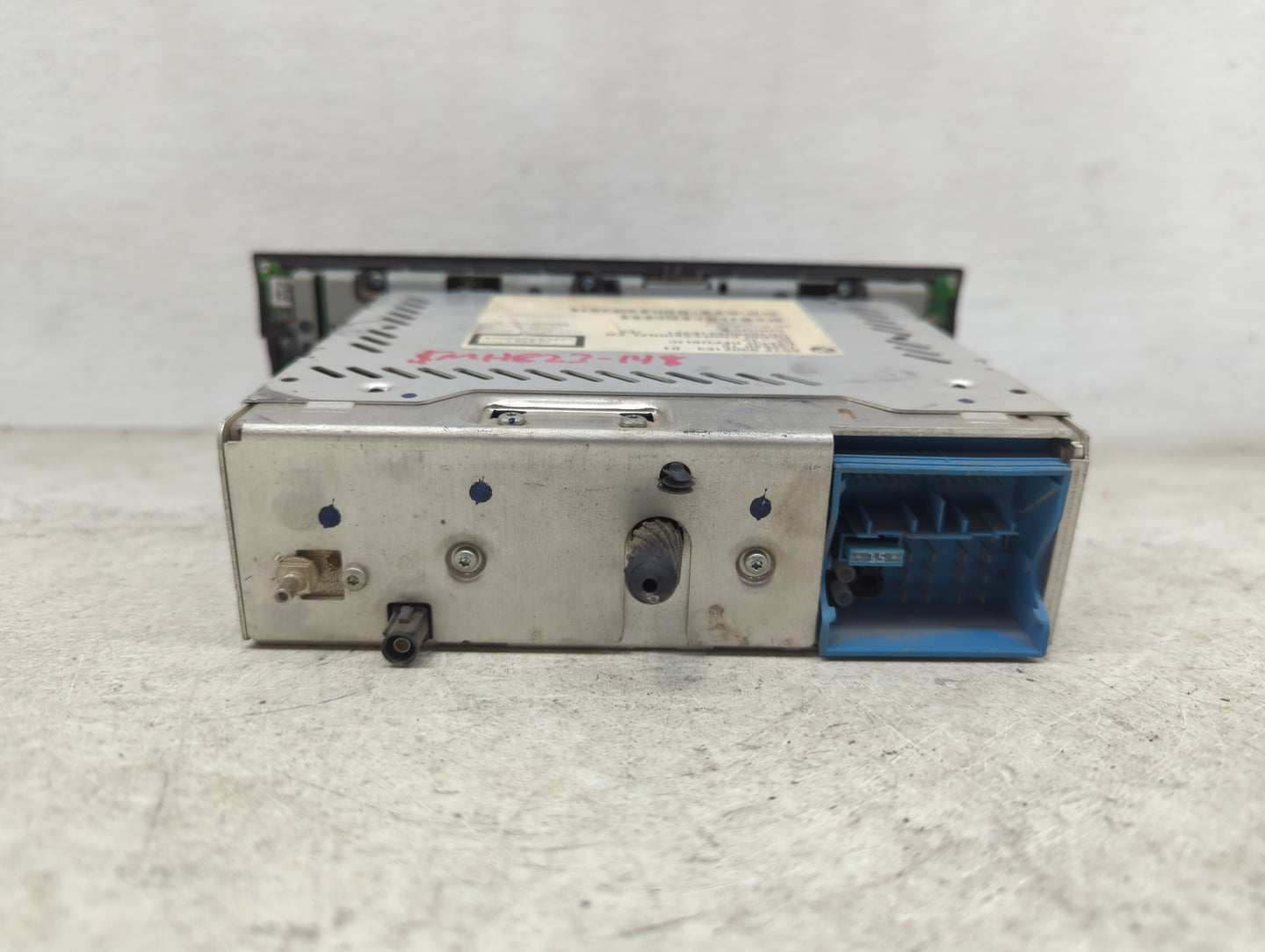 2012-2015 Bmw X1 Radio AM FM Cd Player Receiver Replacement P/N:65129302163-01 VD1035D6216391 Fits OEM Used Auto Parts - Oem