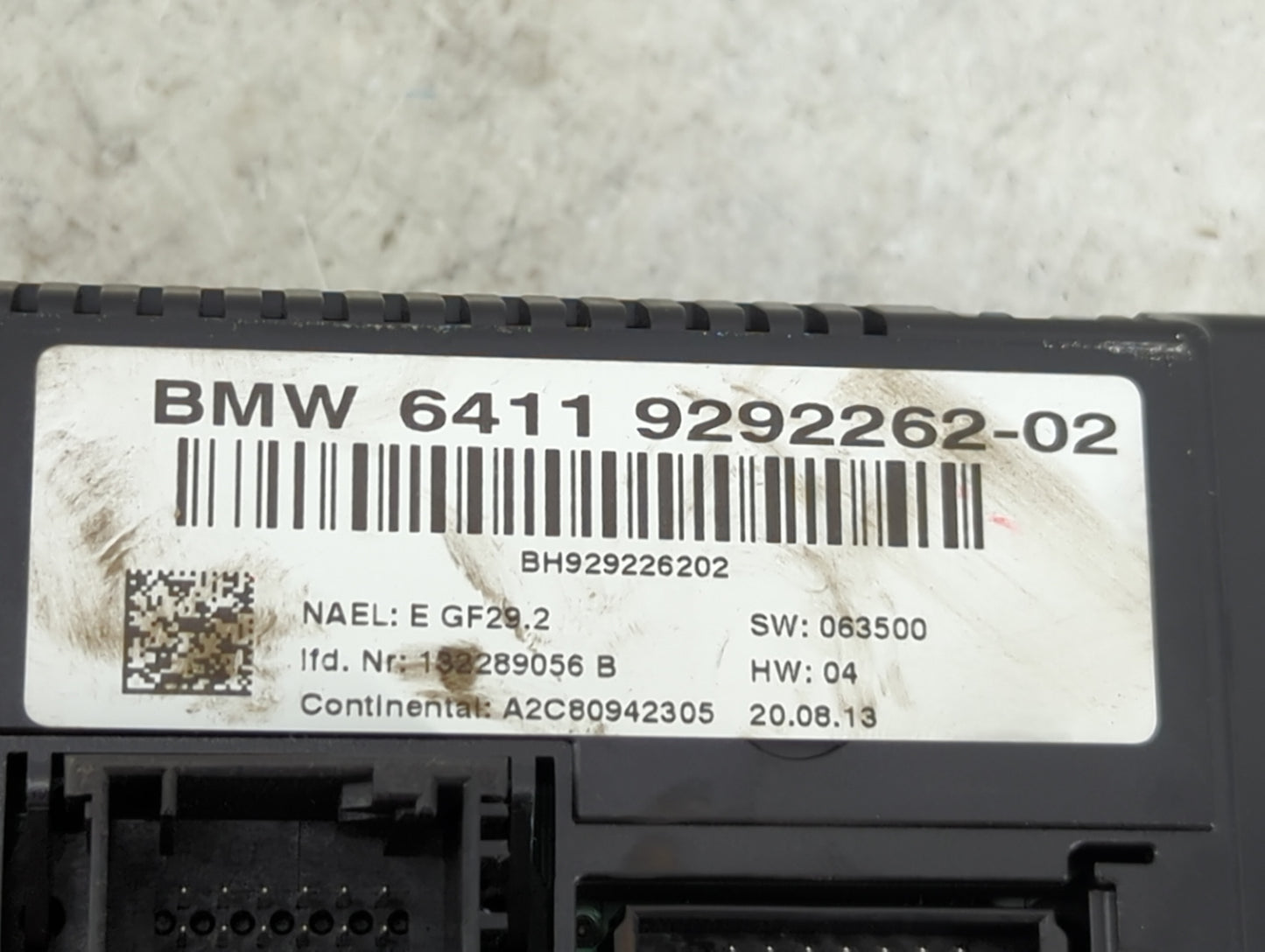 2012-2015 Bmw X1 Climate Control Module Temperature AC/Heater Replacement P/N:64119292262-02 Fits OEM Used Auto Parts - Oemu