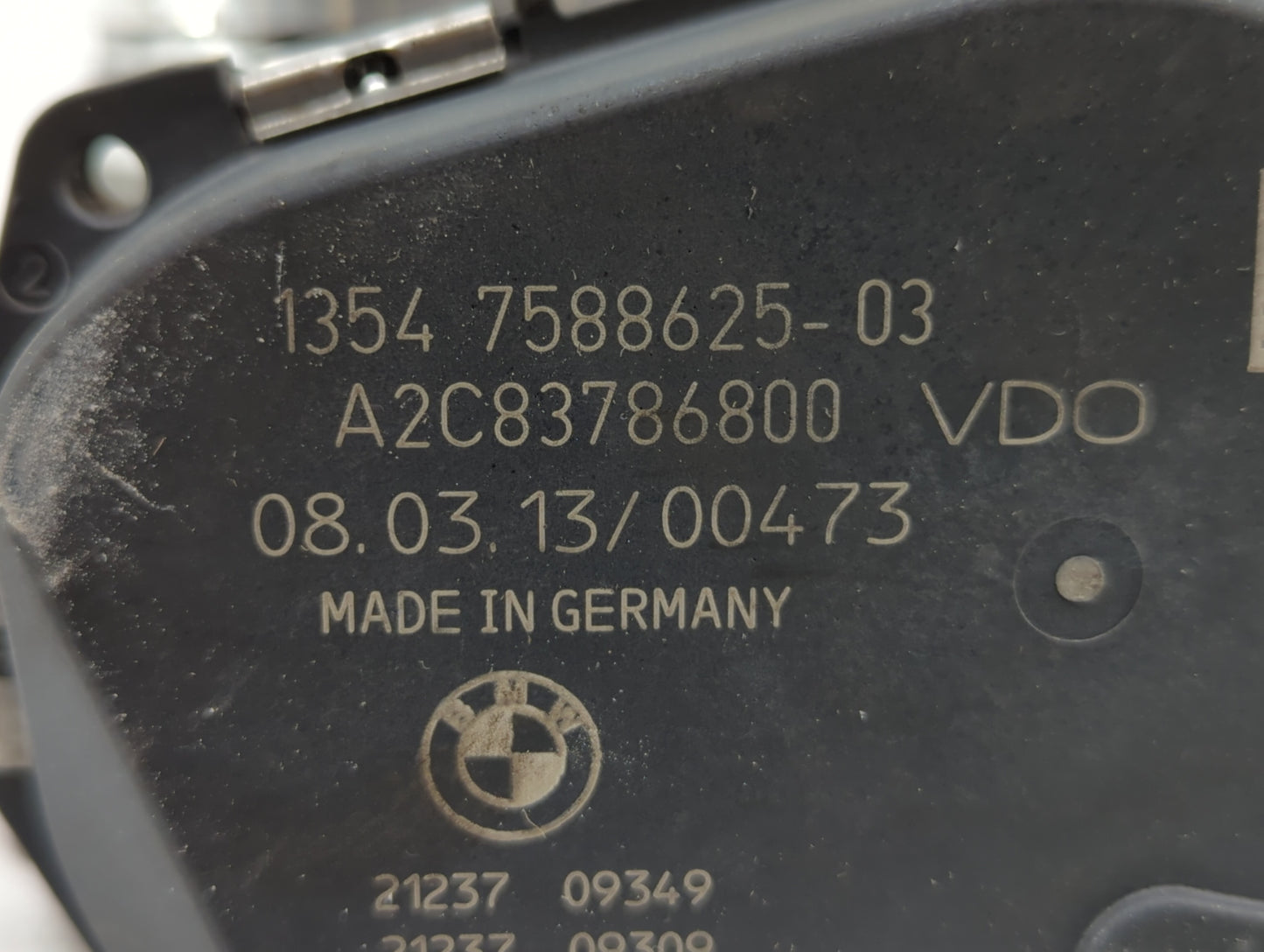 2012-2015 Bmw X1 Throttle Body P/N:1354 7588625-03 A2C53355204 Fits Fits 2012 2013 2014 2015 2016 2017 2018 OEM Used Auto Pa