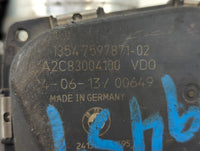 2013-2015 Bmw X1 Throttle Body P/N:1354 7597871-02 Fits Fits 2010 2011 2012 2013 2014 2015 2016 2017 2018 2019 2020 OEM Used