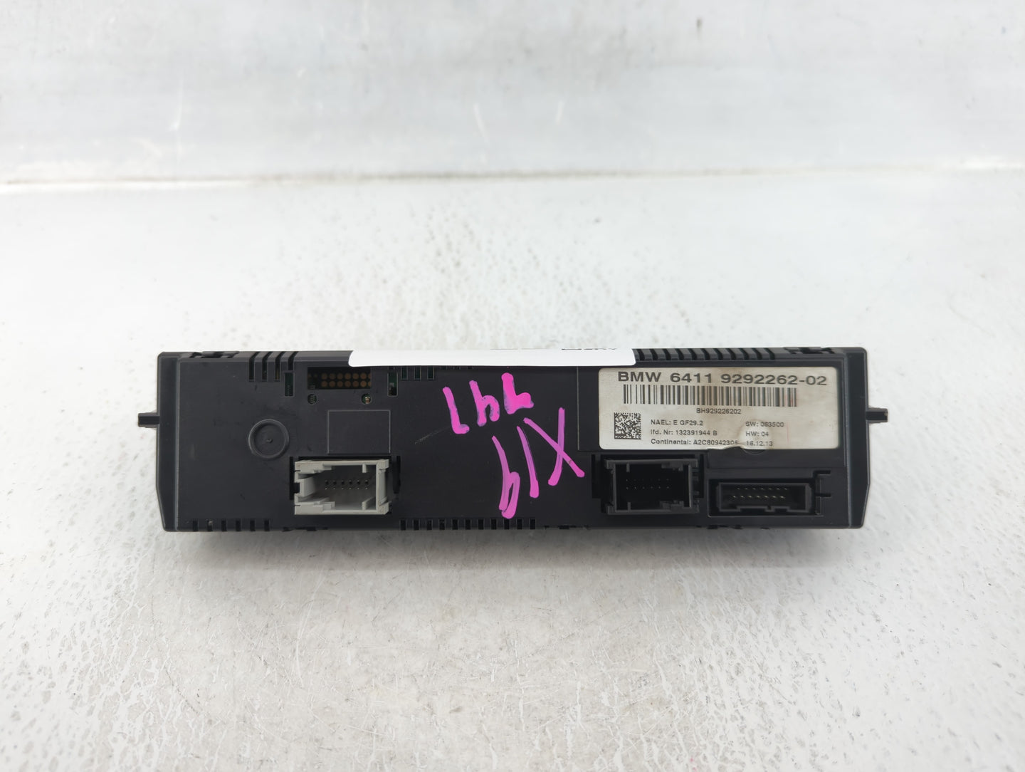 2012-2015 Bmw X1 Climate Control Module Temperature AC/Heater Replacement P/N:6411 9292262-02 Fits OEM Used Auto Parts - Oem