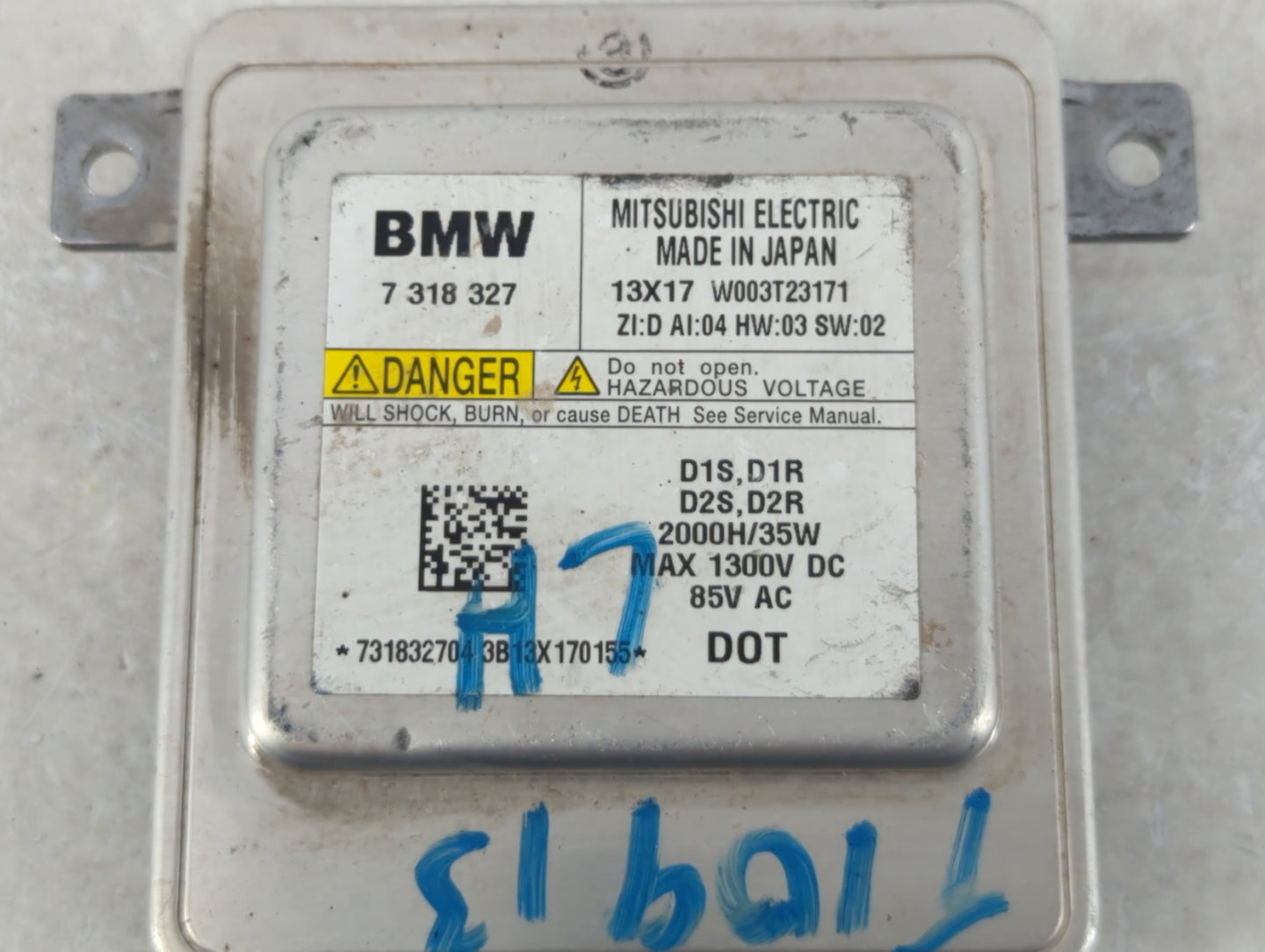 2012-2015 Bmw X1 Headlight Ballast Head Light - Oemusedautoparts1.com