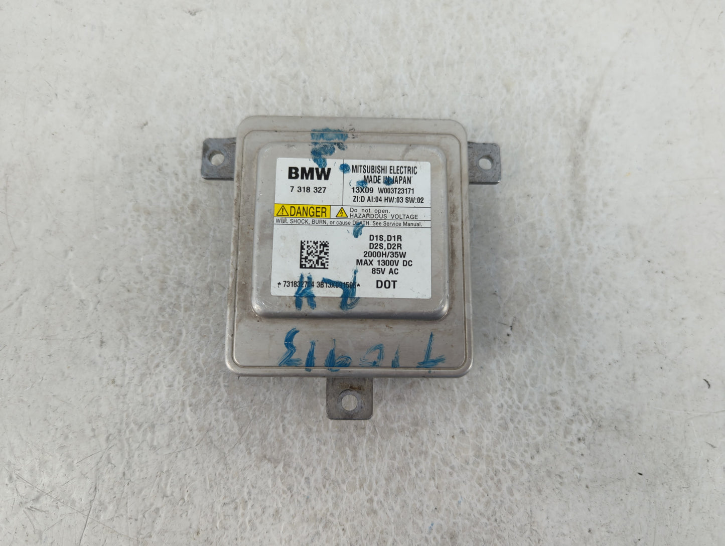 2012-2015 Bmw X1 Headlight Ballast Head Light - Oemusedautoparts1.com