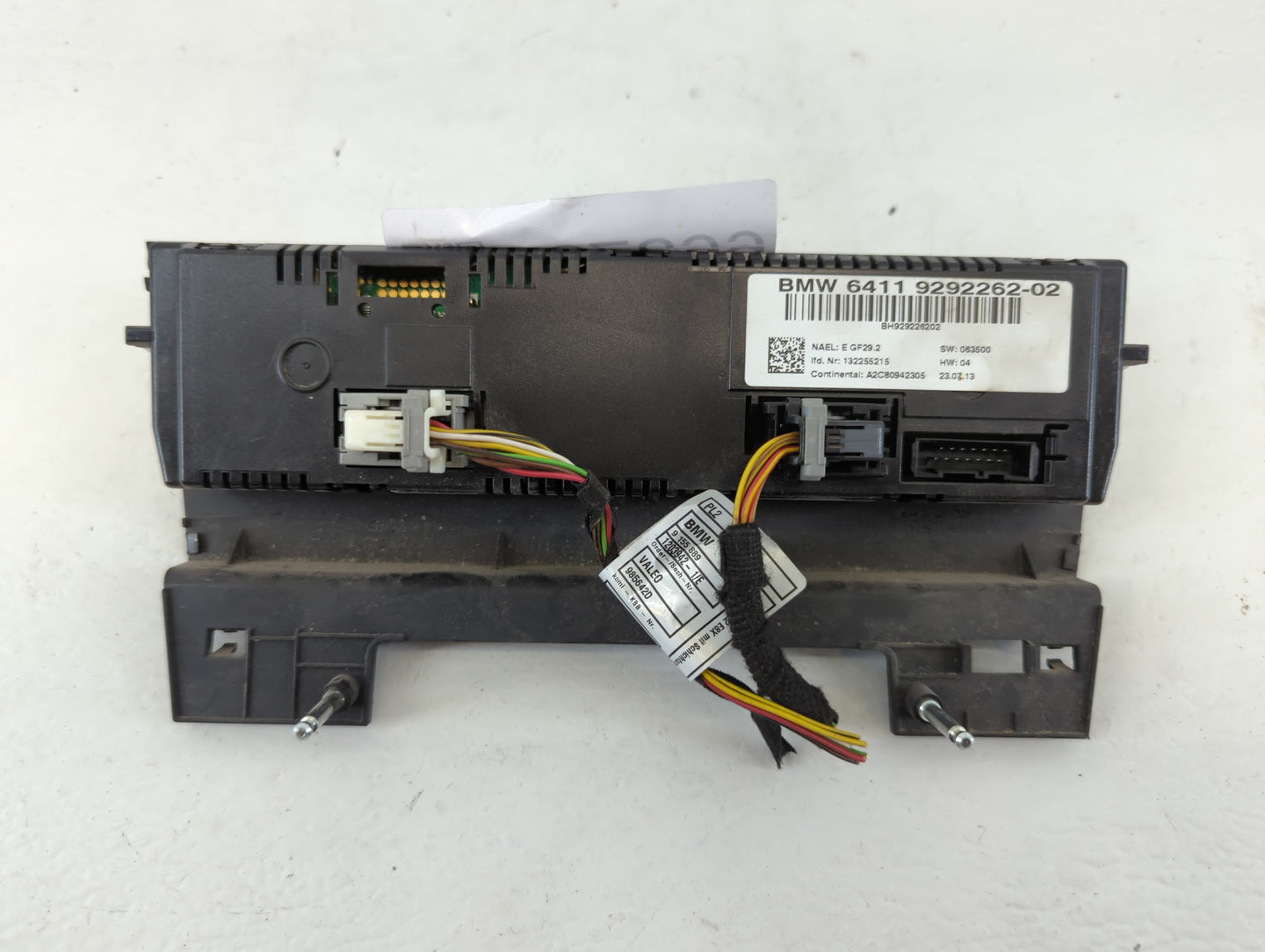 2012-2015 Bmw X1 Climate Control Module Temperature AC/Heater Replacement P/N:6411 9292262-02 Fits OEM Used Auto Parts - Oem