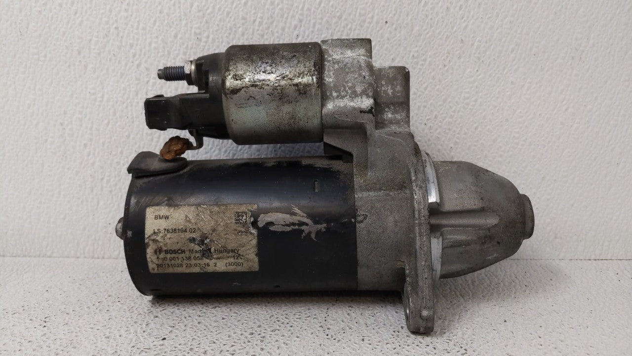 2012-2015 Bmw X1 Car Starter Motor Solenoid OEM P/N:8612576 7638194 Fits Fits 2012 2013 2014 2015 2016 2017 2018 OEM Used Au