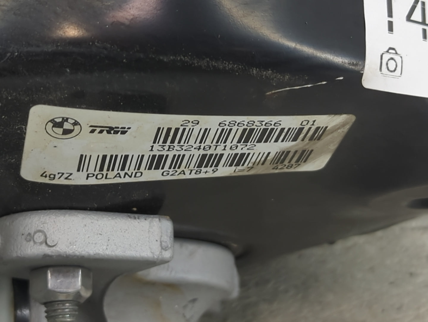 Bmw X3 Power Brake Booster Oem - Oemusedautoparts1.com