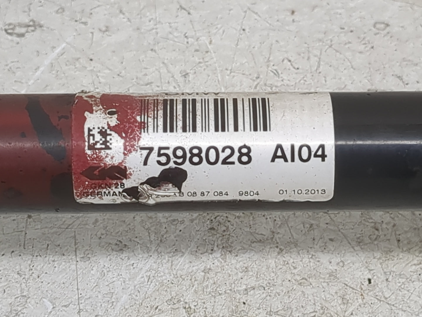 2011-2017 Bmw X3 Axle Shaft Front Passenger Cv C/v - Oemusedautoparts1.com