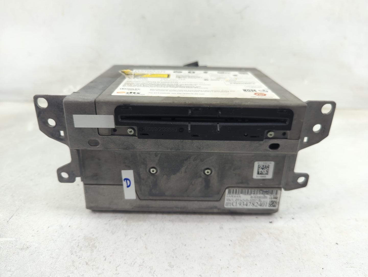 2013-2017 Bmw X3 Radio AM FM Cd Player Receiver Replacement P/N:934782401 Fits Fits 2013 2014 2015 2016 2017 OEM Used Auto P