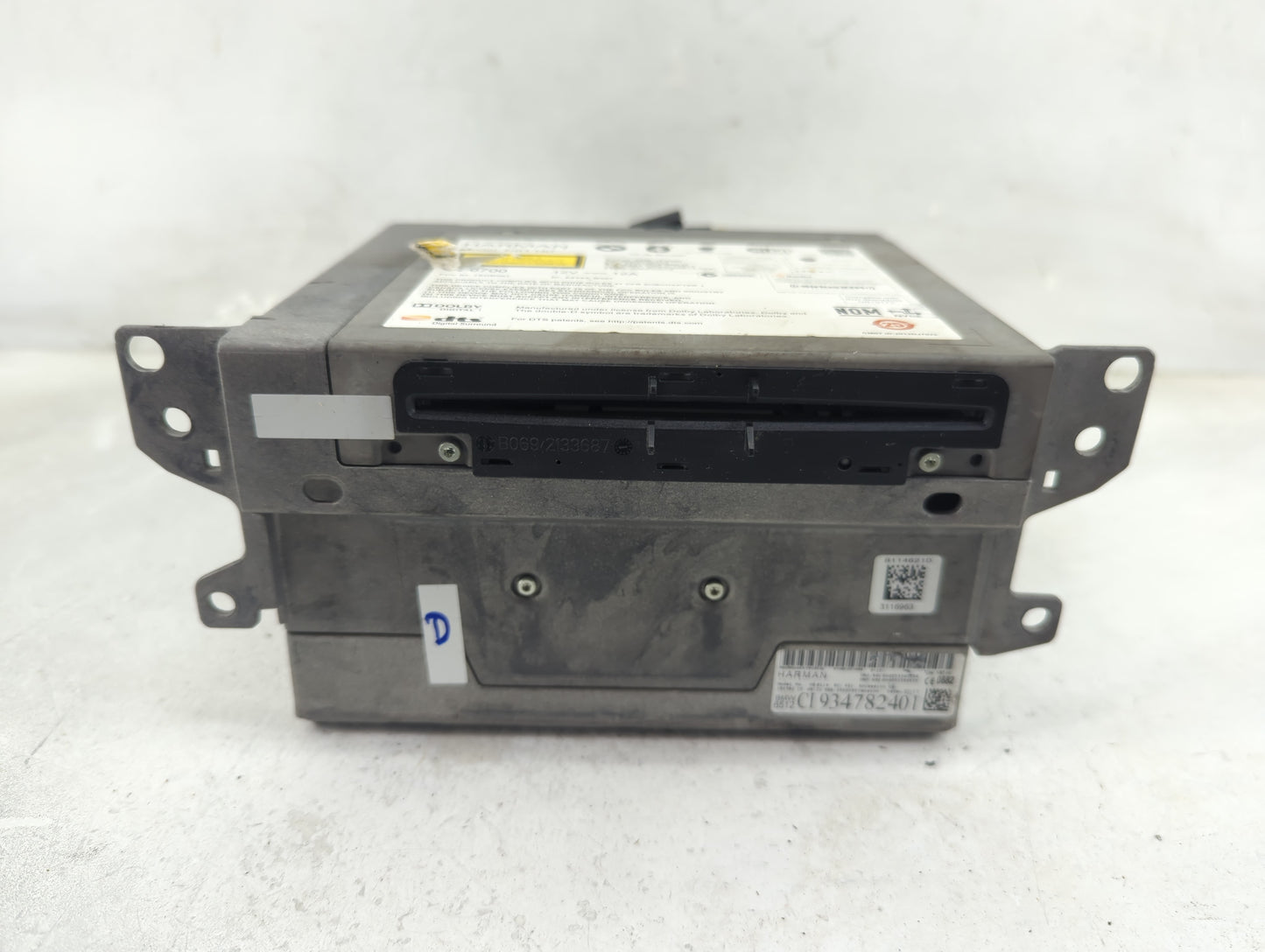 2013-2017 Bmw X3 Radio AM FM Cd Player Receiver Replacement P/N:934782401 Fits Fits 2013 2014 2015 2016 2017 OEM Used Auto P