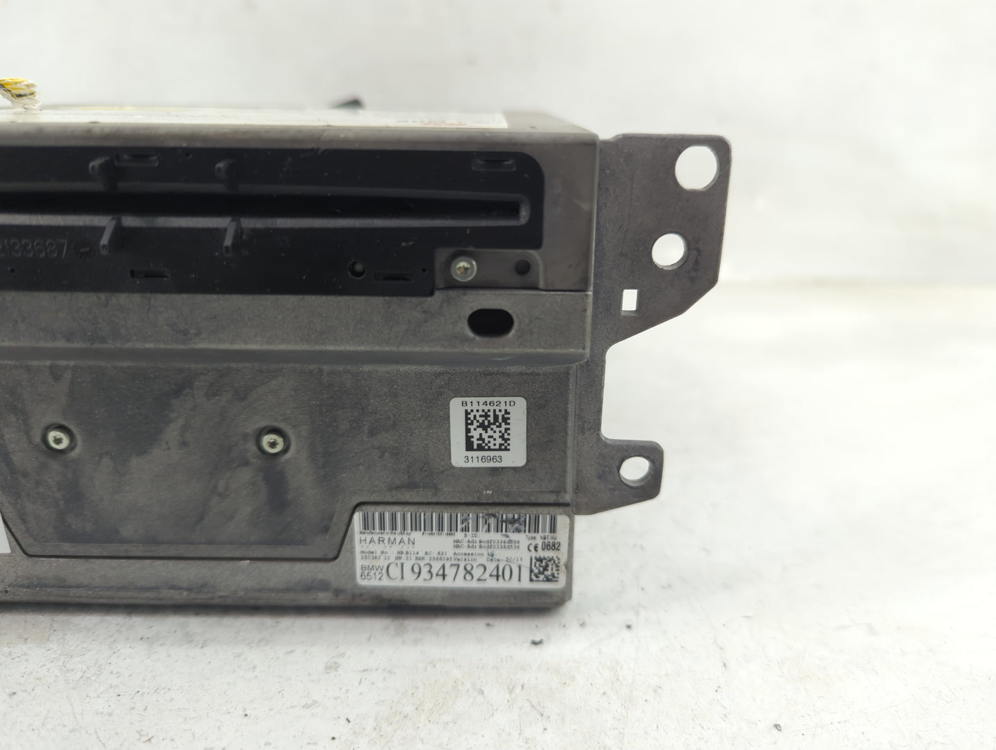 2013-2017 Bmw X3 Radio AM FM Cd Player Receiver Replacement P/N:934782401 Fits Fits 2013 2014 2015 2016 2017 OEM Used Auto P