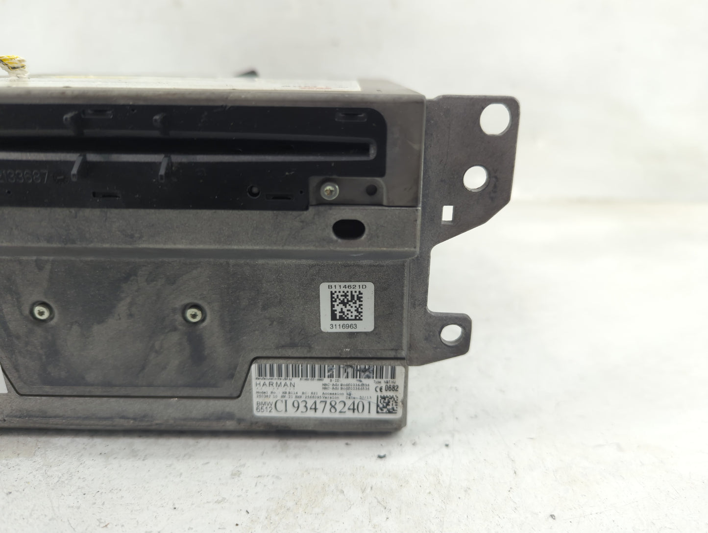 2013-2017 Bmw X3 Radio AM FM Cd Player Receiver Replacement P/N:934782401 Fits Fits 2013 2014 2015 2016 2017 OEM Used Auto P