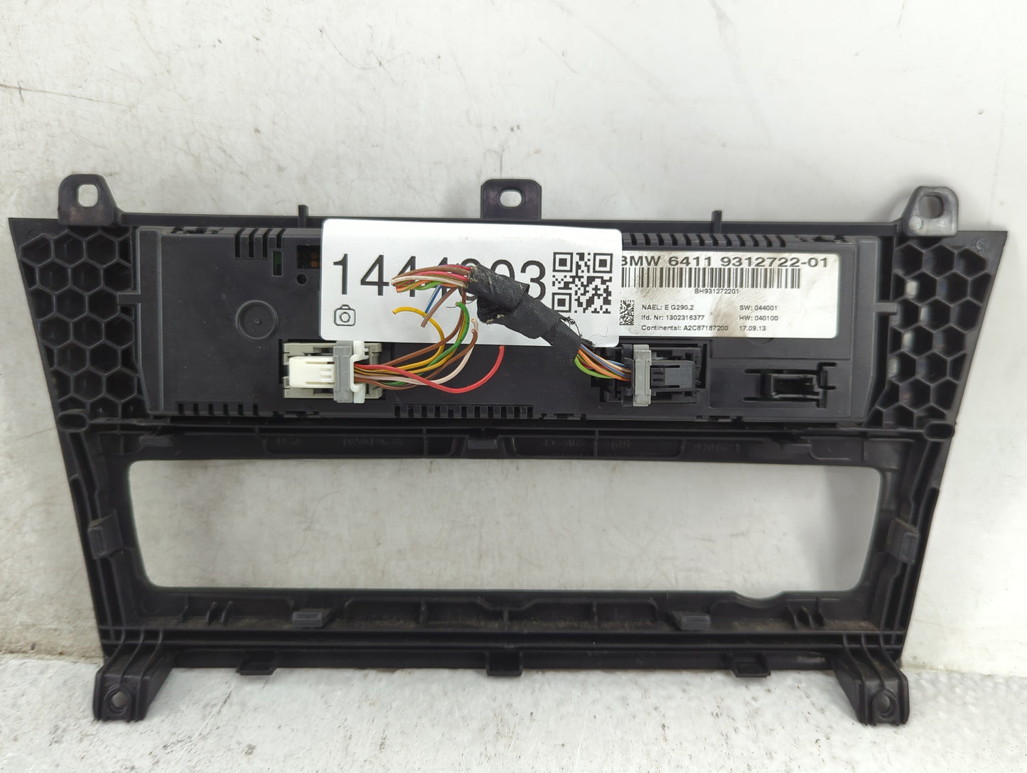 2011-2014 Bmw X3 Climate Control Module Temperature AC/Heater Replacement P/N:6411 9312722-01 A2C87187200 Fits OEM Used Auto